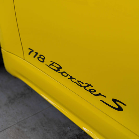 718 Boxster S Door Decal (x2)-0