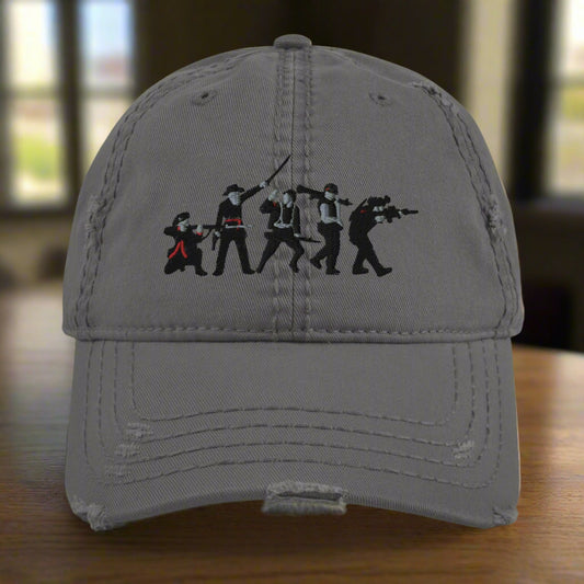 American Bloodline Distressed Dad Hat (Clearance)