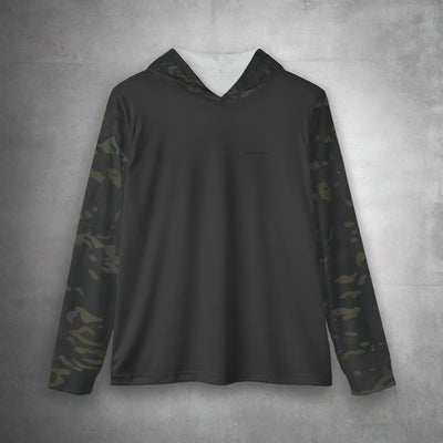 Multicam Blackout Contrast Sleeve Warmup Hoodie