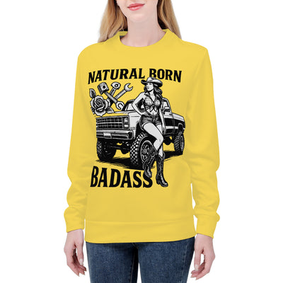 D84 Women's All Over Print Sweater