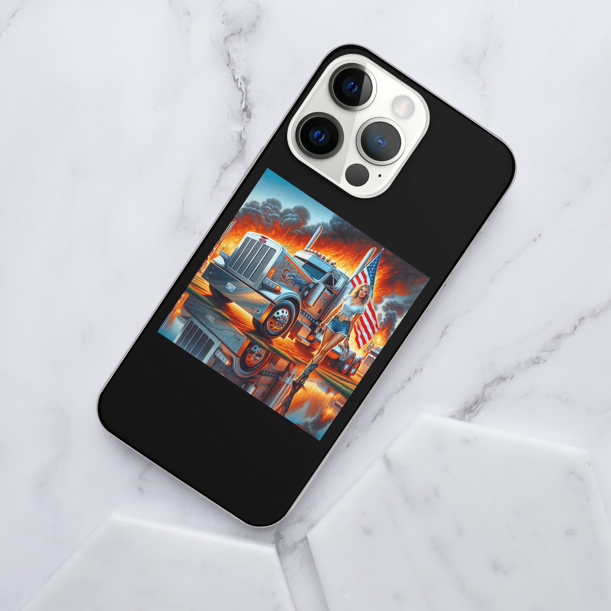 HC_K6 iPhone 14 Transparent Acrylic Case (3 cameras)