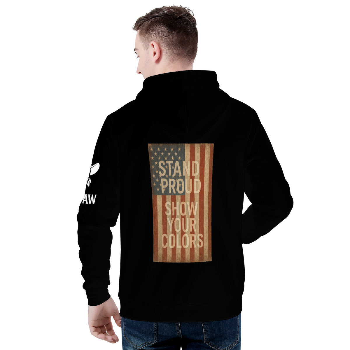 D55 Men's All Over Print Hoodie