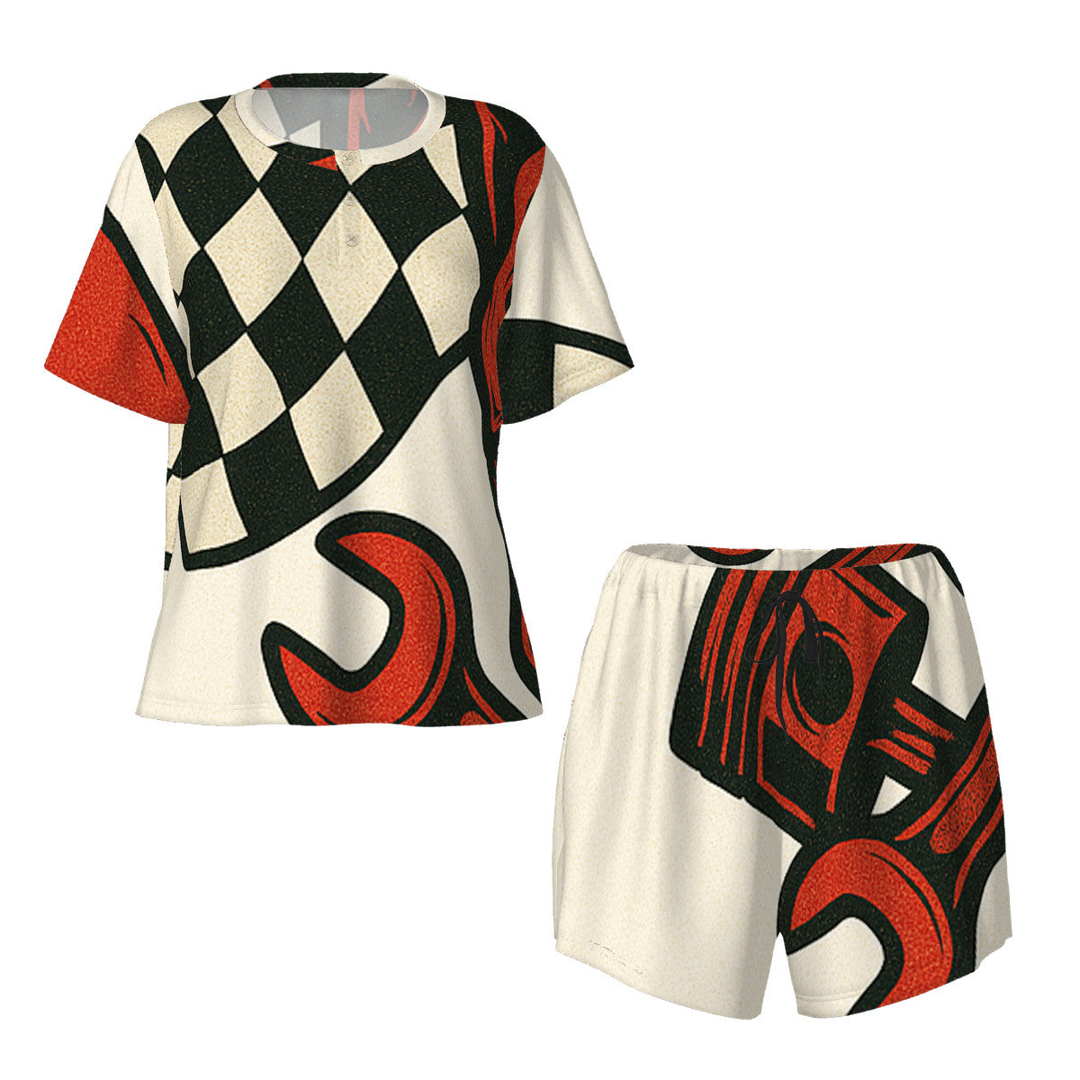 Women's Summer Round Neck Pajamas