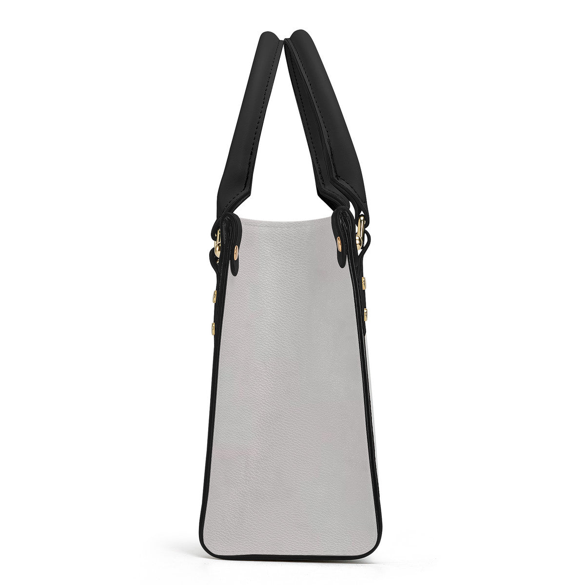 SF_B3 Luxury Women PU Tote Bag - Black