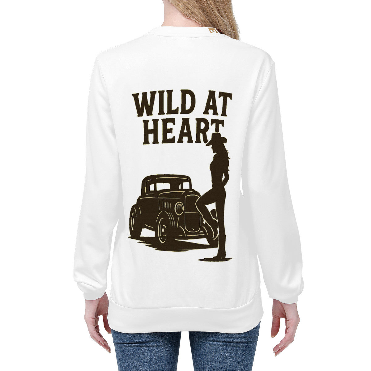 D84 Women's All Over Print Sweater