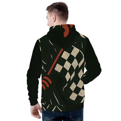 Copy of D55 Men's All Over Print Hoodie