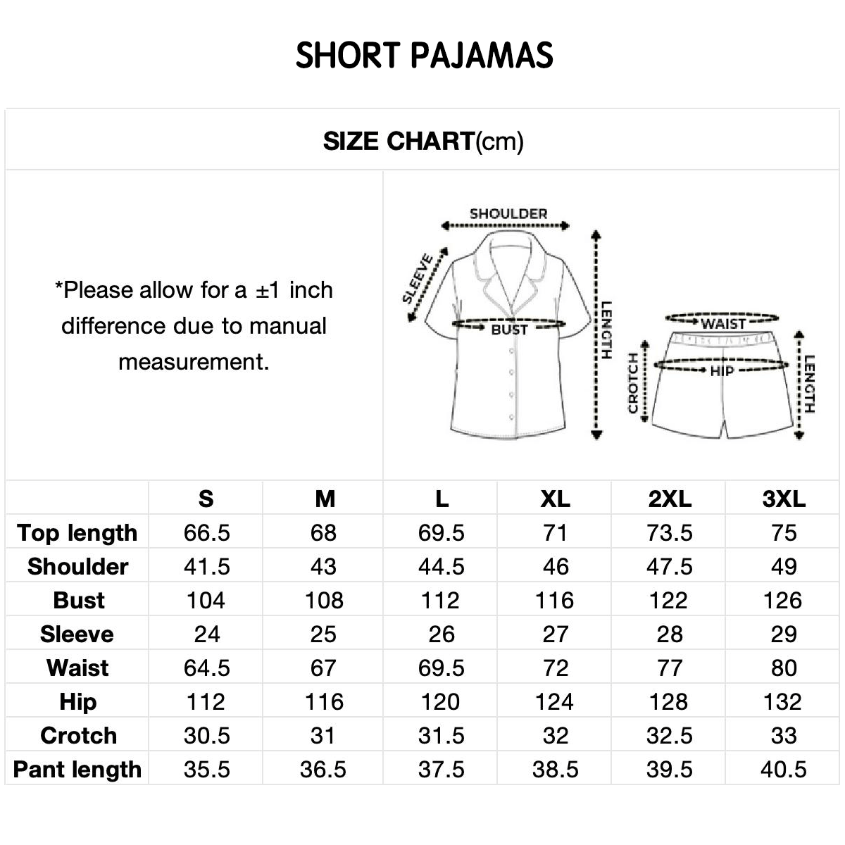 Premium Women's short pajama set