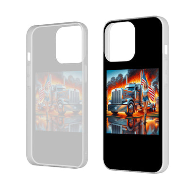 HC_K6 iPhone 14 Transparent Acrylic Case (3 cameras)