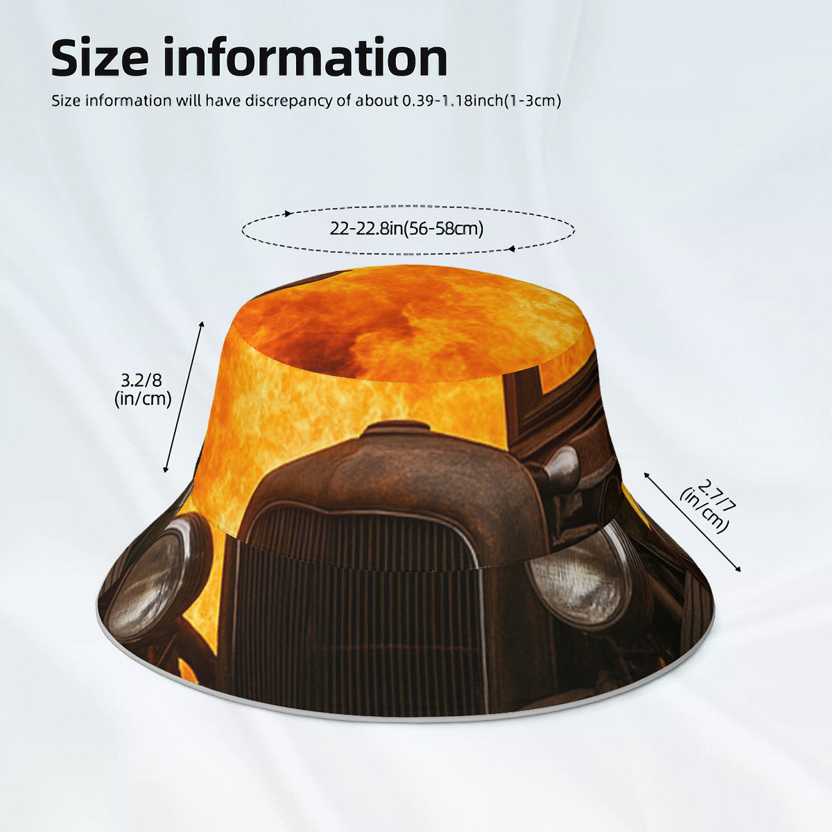 HC_T21 Reflective Bucket Hat