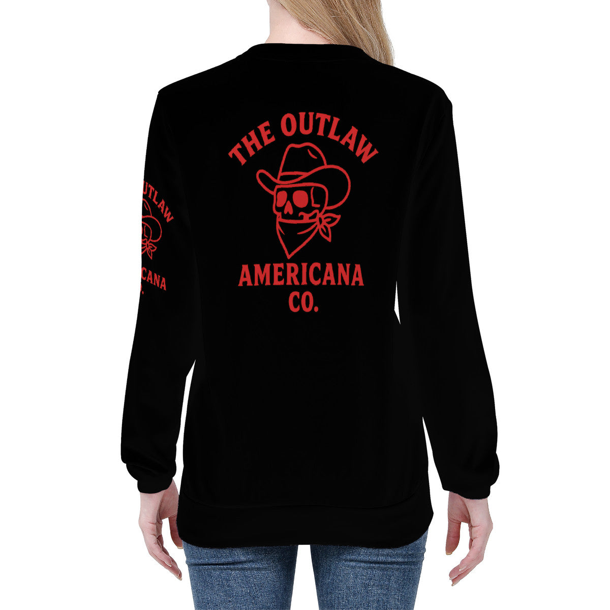 D84 Women's All Over Print Sweater