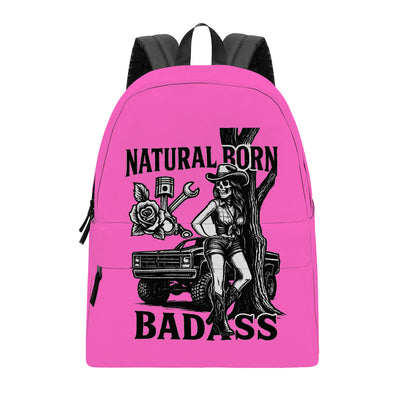 D39 All Over Print Cotton Backpack