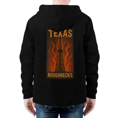 D58 Men's All Over Print Zip Hoodie