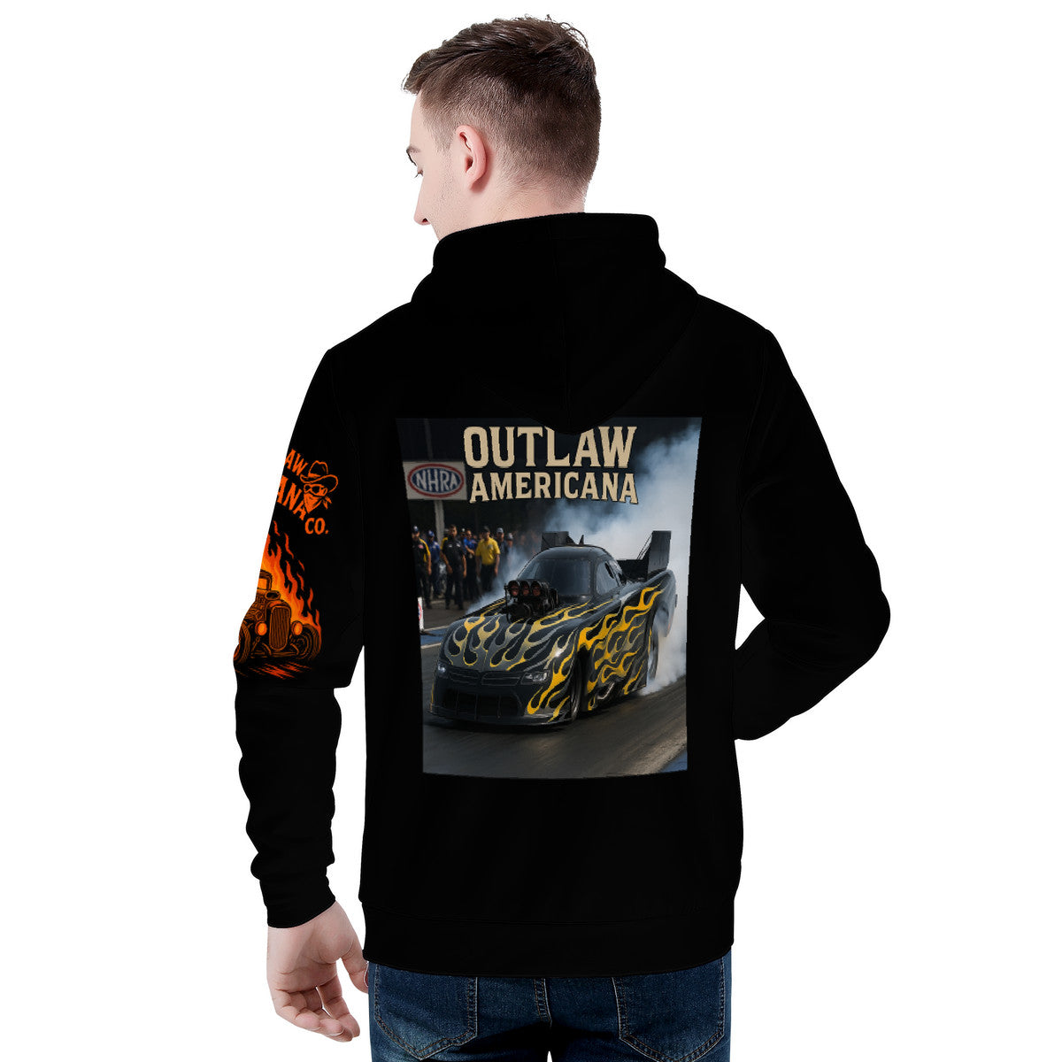 Copy of D55 Men's All Over Print Hoodie