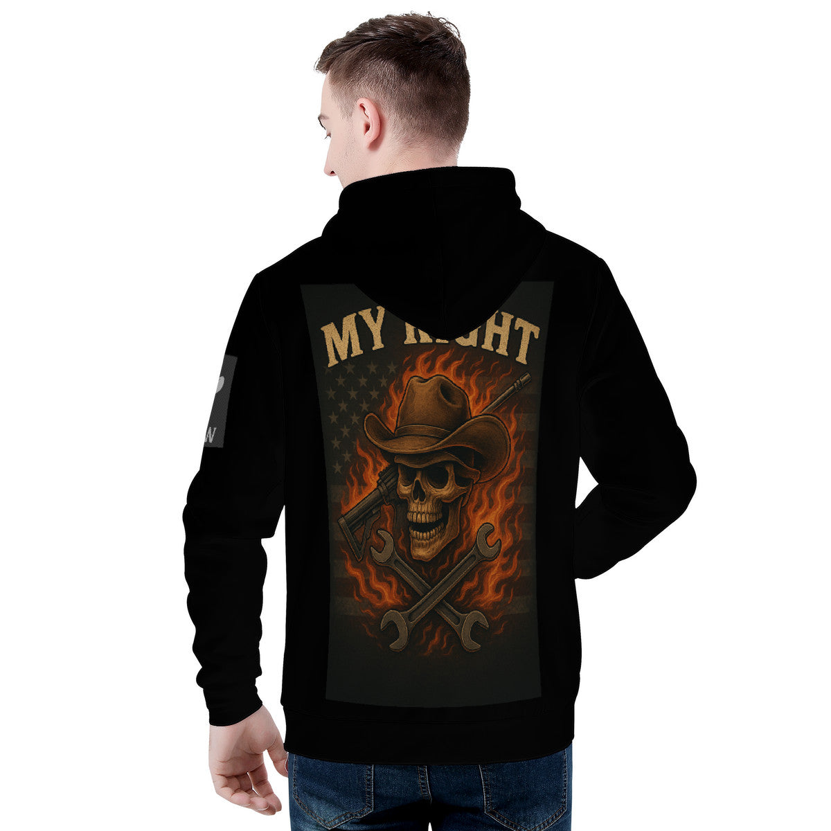 D55 Men's All Over Print Hoodie