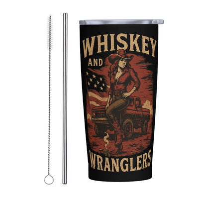 HC_C81 20oz Stainless Steel Straw Lid Cup