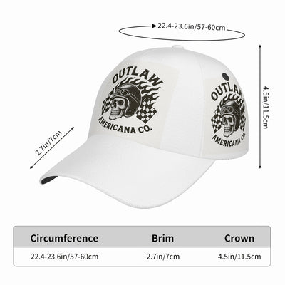 Copy of HC_T9 Curved Brim Baseball Cap (AOP)