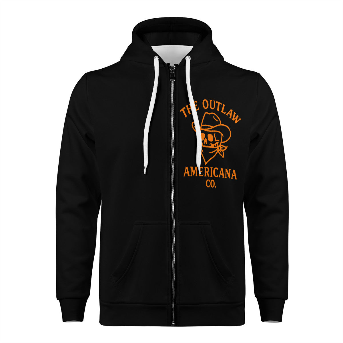 D58 Men's All Over Print Zip Hoodie