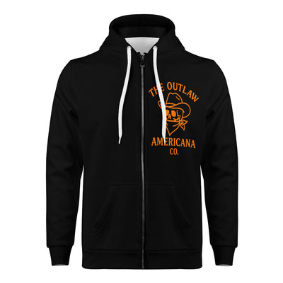 D58 Men's All Over Print Zip Hoodie