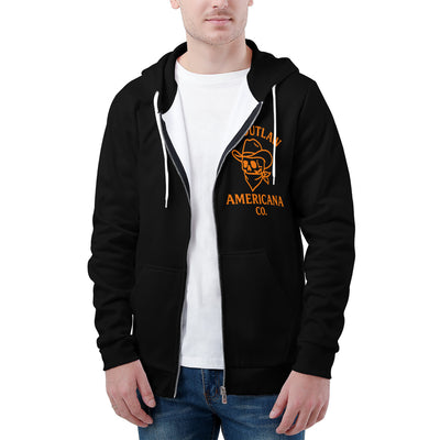 D58 Men's All Over Print Zip Hoodie