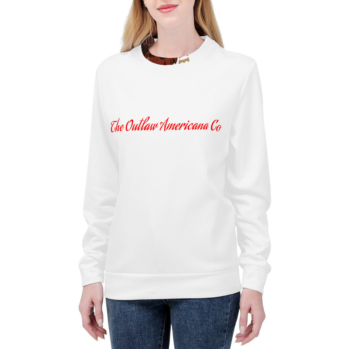 D84 Women's All Over Print Sweater