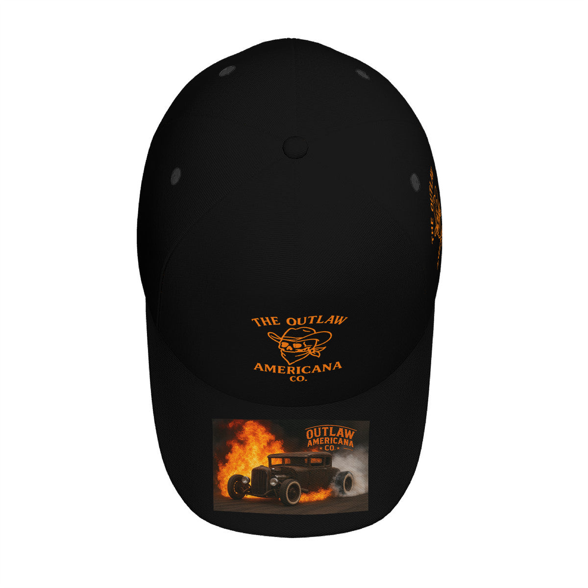 HC_T9 Curved Brim Baseball Cap (AOP)