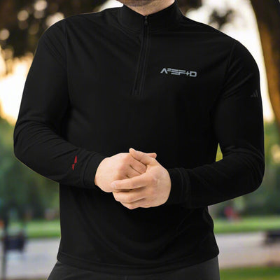 Against All Enemies (Moto) Premium Adidas Quarter-zip pullover