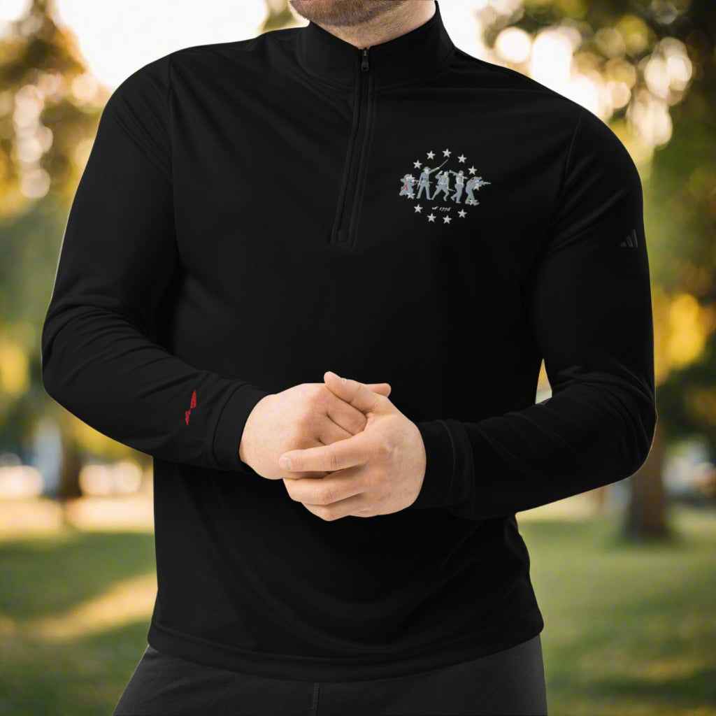 American Bloodline 1775 Premium Adidas Quarter-zip Pullover