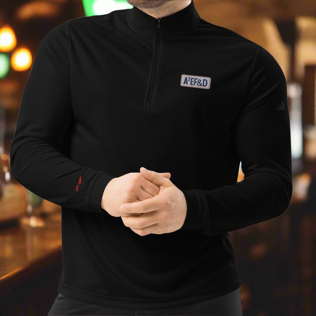 Against All Enemies Premium Adidas Quarter-zip Pullover