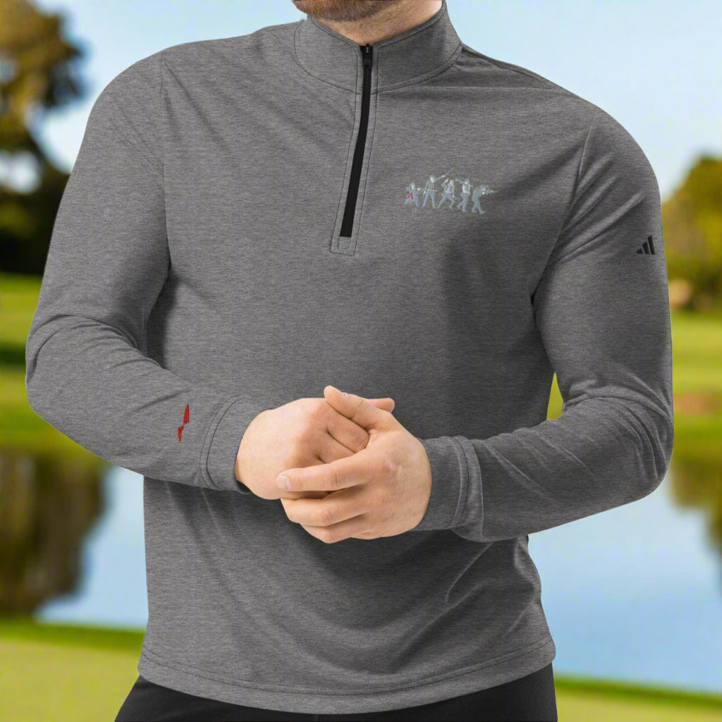 American Bloodline Premium Adidas Quarter-zip Pullover