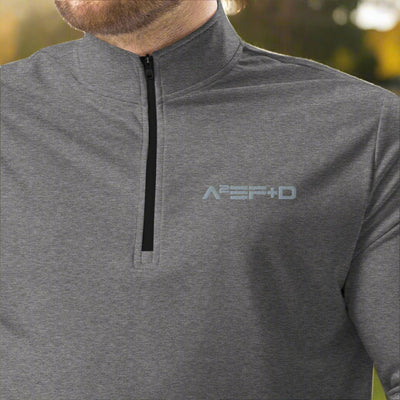 Against All Enemies (Moto) Premium Adidas Quarter-zip pullover