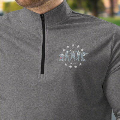 American Bloodline 1775 Premium Adidas Quarter-zip Pullover