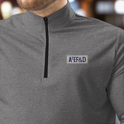 Against All Enemies Premium Adidas Quarter-zip Pullover