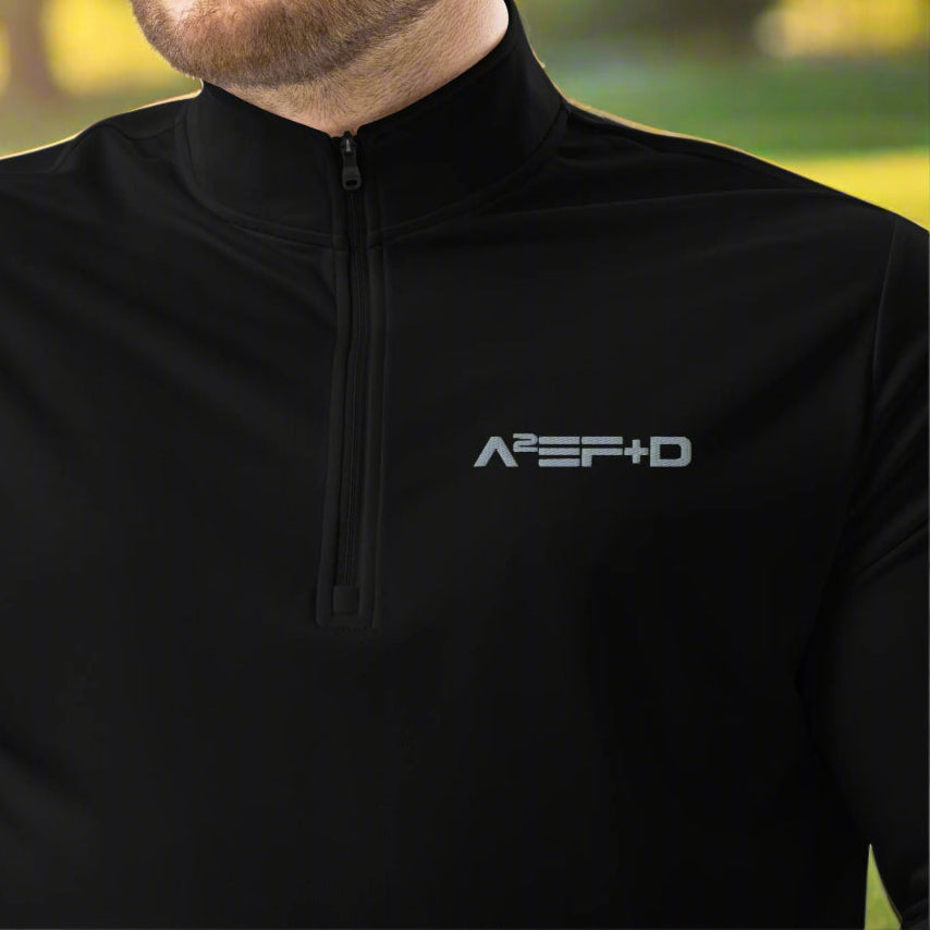 Against All Enemies (Moto) Premium Adidas Quarter-zip pullover