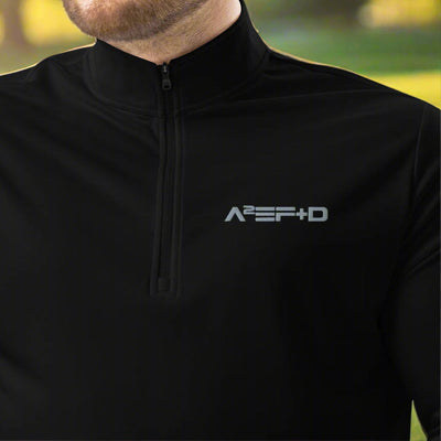 Against All Enemies (Moto) Premium Adidas Quarter-zip pullover