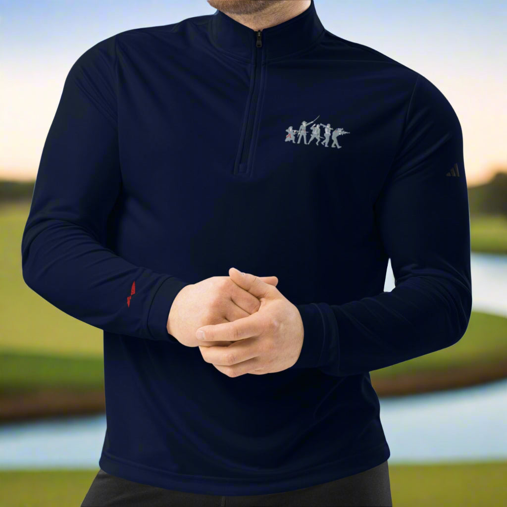 American Bloodline Premium Adidas Quarter-zip Pullover