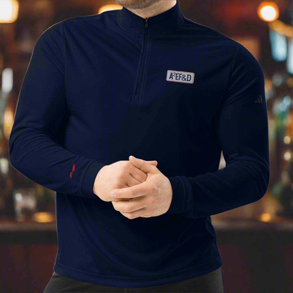 Against All Enemies Premium Adidas Quarter-zip Pullover