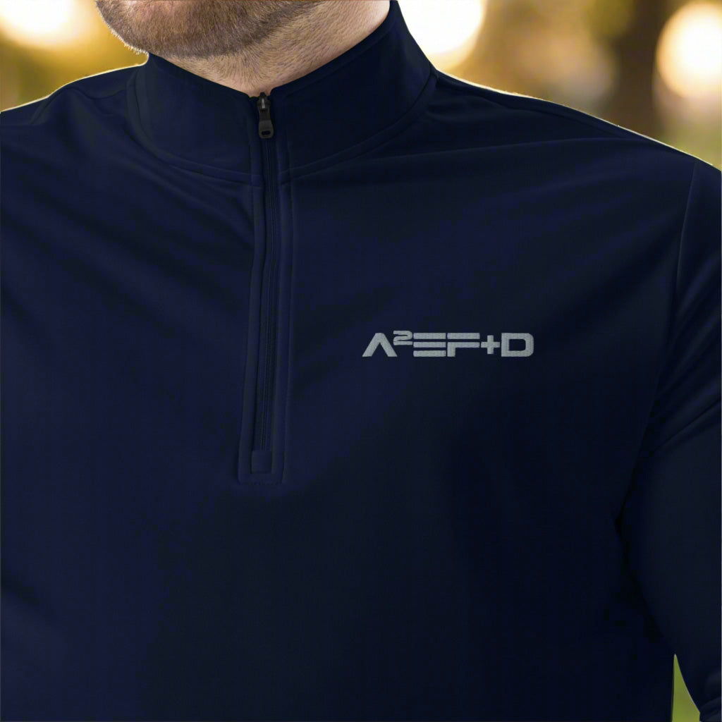 Against All Enemies (Moto) Premium Adidas Quarter-zip pullover