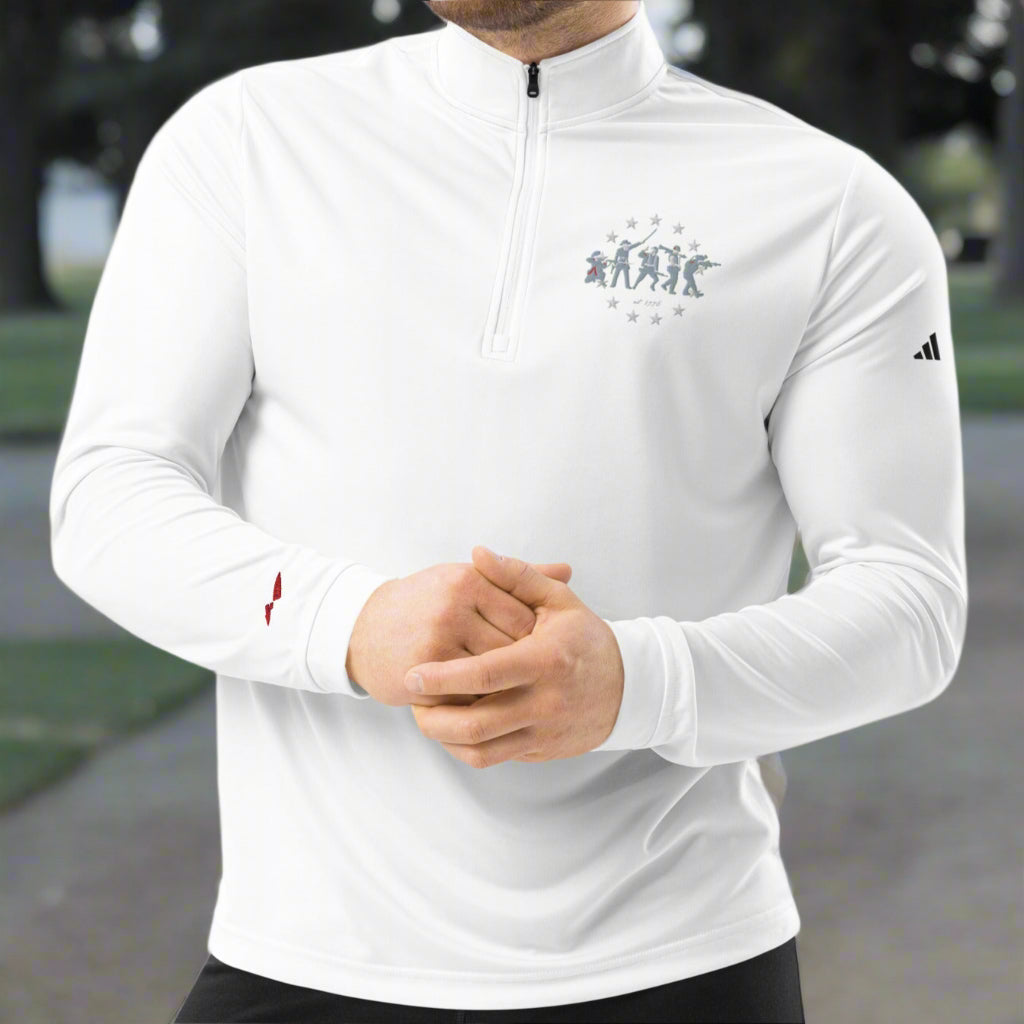 American Bloodline 1775 Premium Adidas Quarter-zip Pullover