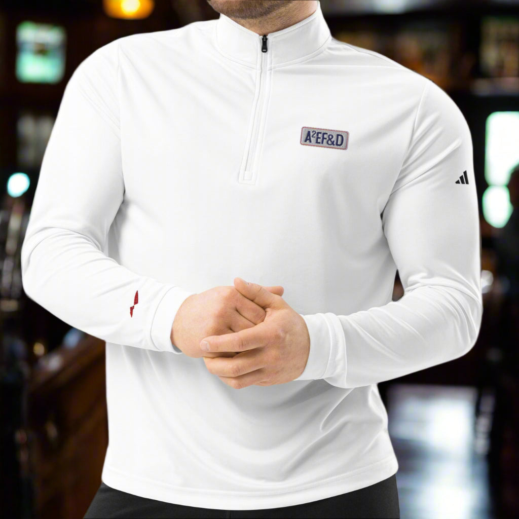 Against All Enemies Premium Adidas Quarter-zip Pullover