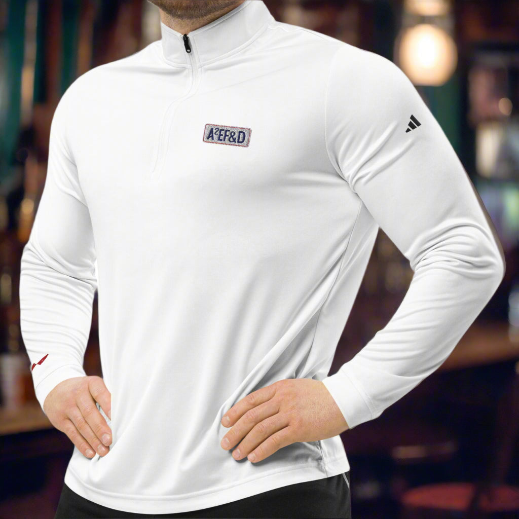 Against All Enemies Premium Adidas Quarter-zip Pullover