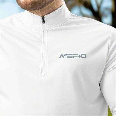 Against All Enemies (Moto) Premium Adidas Quarter-zip pullover