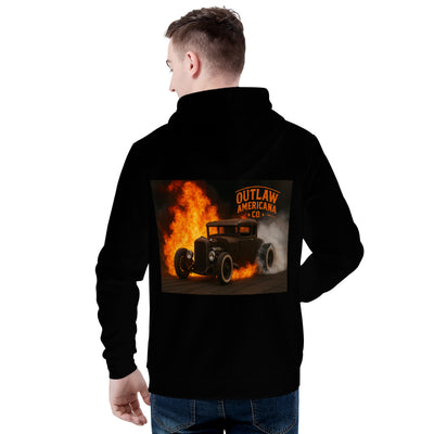 D55 Men's All Over Print Hoodie