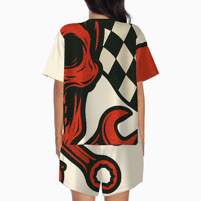 Women's Summer Round Neck Pajamas