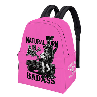 D39 All Over Print Cotton Backpack