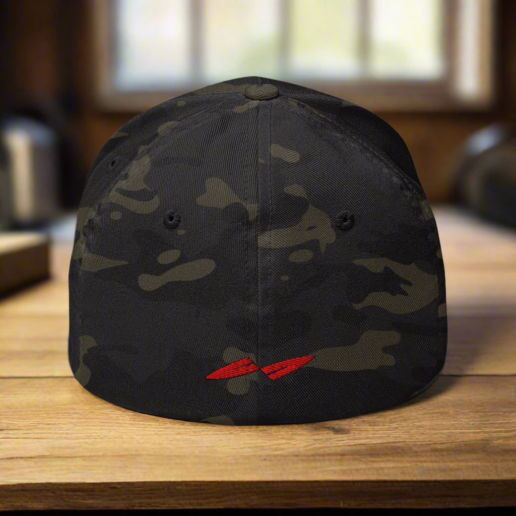 Against All Enemies Flexfit Twill Cap (Moto)