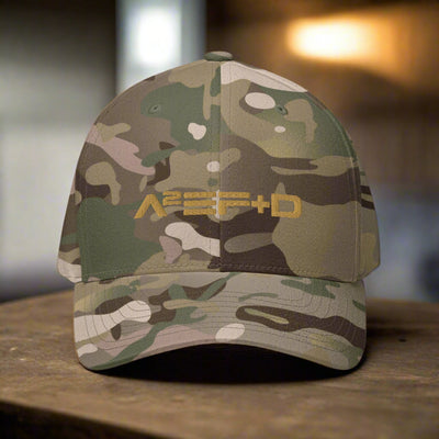 Against All Enemies Flexfit Twill Cap (Moto)