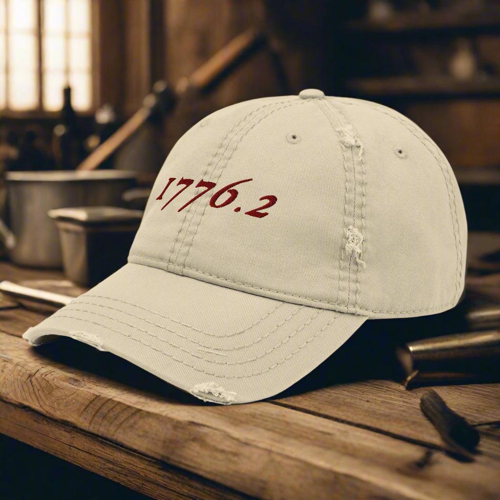 1776.2 Distressed Dad Hat
