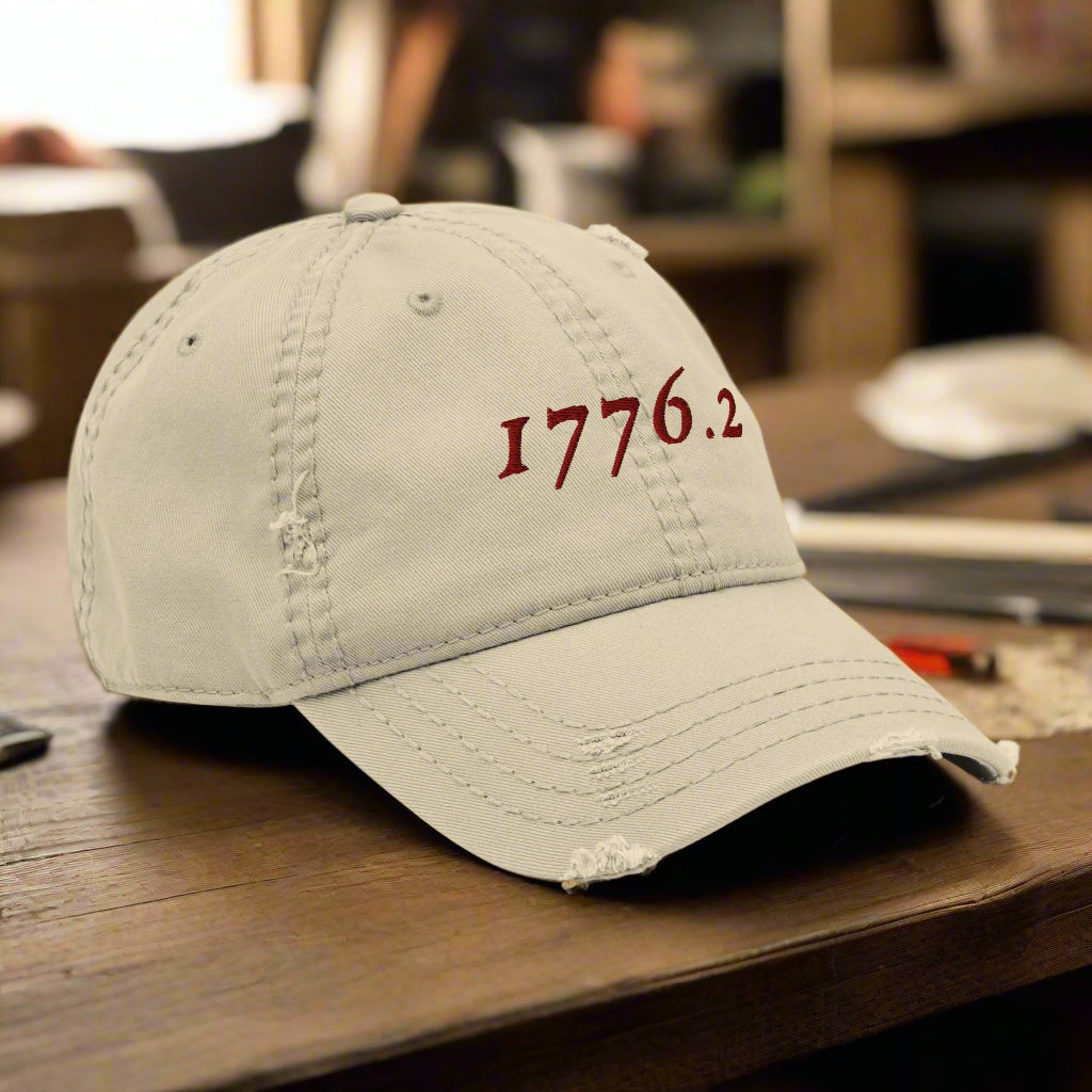 1776.2 Distressed Dad Hat