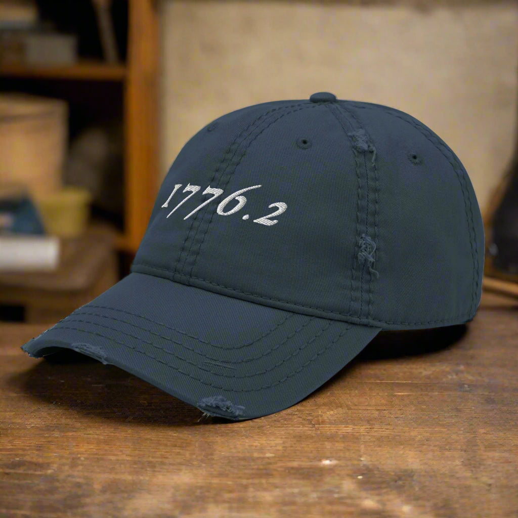 1776.2 Distressed Dad Hat