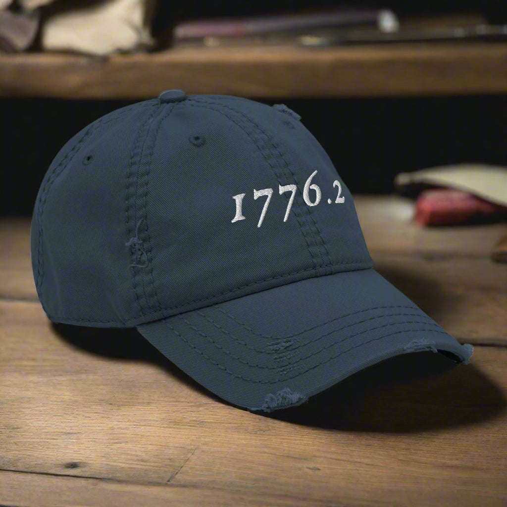 1776.2 Distressed Dad Hat